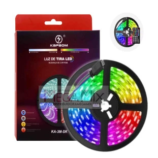 Fita de Led RGB Inteligente c/Sensor de Som 3M KA-3M-SK - Kapbom