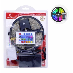 Fita de Led RGB 5M USB c/controle KA-5050RGB-5M - Kapbom 