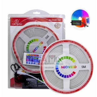 Fita de Led RGB 5M c/ Controle KA-RGBD-5M - Kapbom