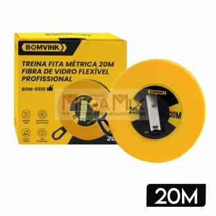 Trena/Fita Métrica 20M BOM-6510 - Bomvink