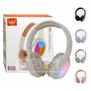 Fone de Ouvido Bluetooth RGB BM761 - Altomex