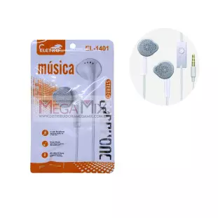 Fone de Ouvido C/Microfone EL-1401 - Eletromex