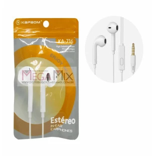 Fone de Ouvido com Microfone KA-716 - Kapbom