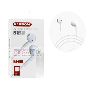 Fone de Ouvido c/Microfone KA-788 - Kapbom