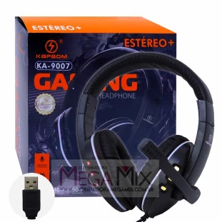 Fone de Ouvido Headset Gamer USB KA-9007 - Kapbom