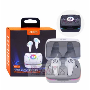 Fone de Ouvido Bluetooth com LED RGB KD-G1 - Kaidi