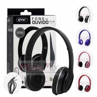 Fone de Ouvido com fio KP-429 - Knup