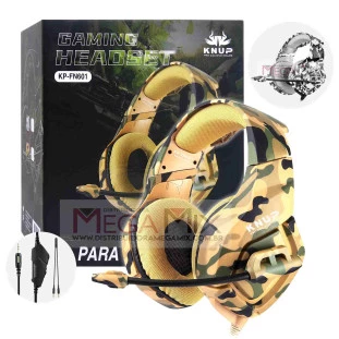Fone de Ouvido Headset Gamer (P3) KP-FN601 - Knup 
