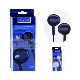 Fone de Ouvido Com Microfone LE-0237 - Lelong