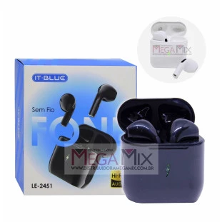 Fone de Ouvido Bluetooth LE-2451 - It-Blue
