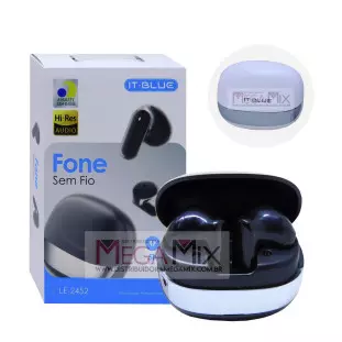 Fone de Ouvido Bluetooth LE-2452 - It-Blue