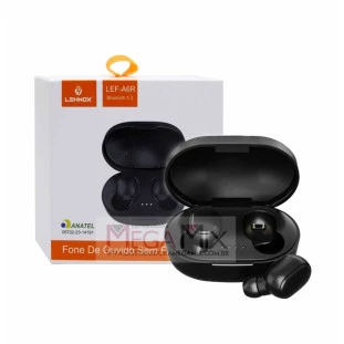 Fone de Ouvido Bluetooth LEF-A6R - Lehmox