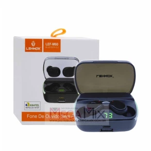 Fone de Ouvido Bluetooth LEF-M60 - Lehmox