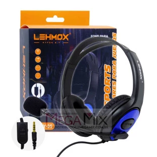 Fone de Ouvido Headset Gamer PS4/X-One LEY-35 - Lehmox