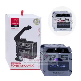 Fone de Ouvido Bluetooth M25 - Kapbom