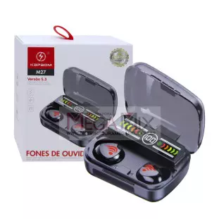 Fone de Ouvido Bluetooth M27 - Kapbom