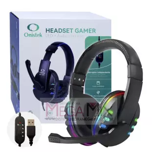 Fone de Ouvido Headset Gamer (USB) ON-359 - Onistek