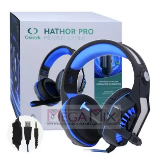 Fone de Ouvido Headset Gamer (USB + P3) ON-491 - Onistek