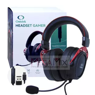 Fone de Ouvido Headset Gamer (Tipo C + USB) ON-FN650 - Onistek