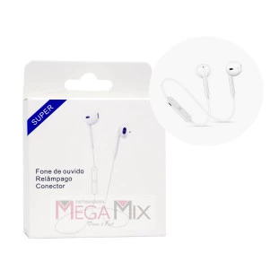 Fone de Ouvido Bluetooth Iphone SUPER S6 KA-S6