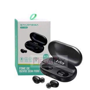 Fone de Ouvido Bluetooth ST - 158B - Starmega