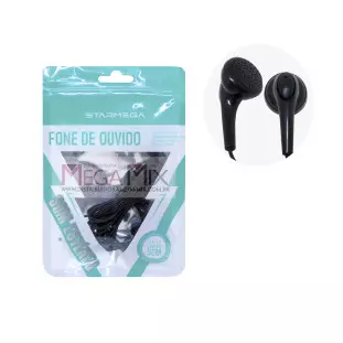Fone de Ouvido com Fio ST-2002 - Starmega