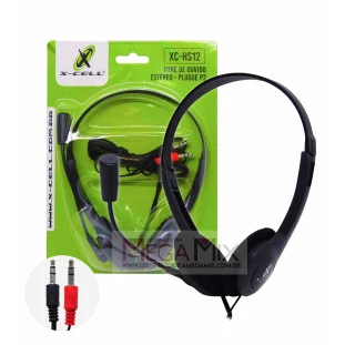 Fone de Ouvido com Microfone XC-HS12 - X-cell 