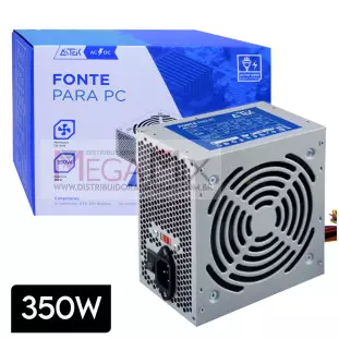 Fonte Real ATX 350W ATF-350 - Aitek