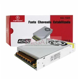 Fonte Chaveada Estabilizada 12V/20A KA-1505 