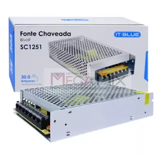 Fonte Chaveada Estabilizada 5V 30A SC1251 - Semi