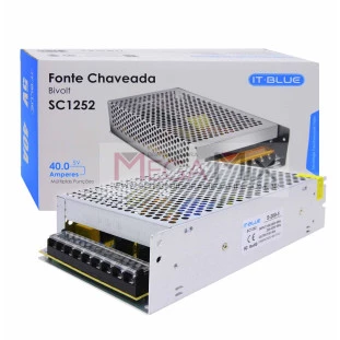 Fonte Chaveada 5V/40A SC1252 - It Blue