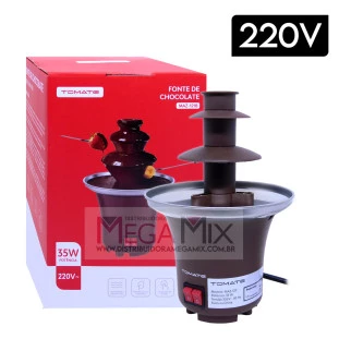 Fonte de Chocolate Cascata 35W 220 MAZ-121B - Tomate
