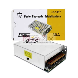 Fonte Chaveada Estabilizada 12V/30A  LT-5057 - Lintian