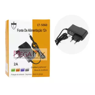 Fonte de Alimentação 12V 2A LT-5060 - Lintian