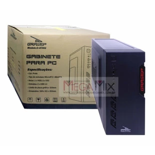 Gabinete para Computador MicroATX/ MiniATX D-ATX02 - Grasep
