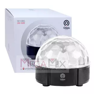 Globo de Luz LED com Controle OIH-6901 - Oásis
