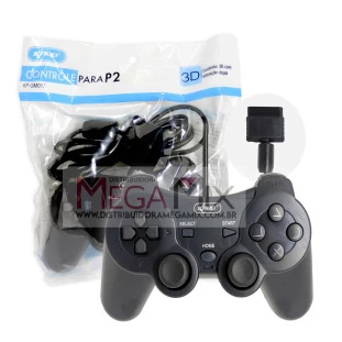 Controle para PlayStation 2 (Saquinho) KP-GM015 - Knup