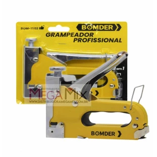 Grampeador Profissional 3 em 1 BOM-1502 - Bomder