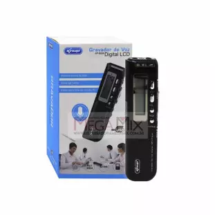 Gravador de Voz com 8GB KP-8004 - Knup