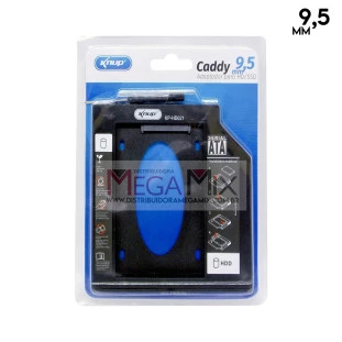 Suporte Caddy 9.5mm para case HD/SSD 2.5'' KP-HD021 - Knup