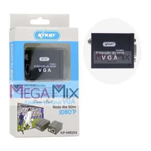 Extensor VGA via Cabo de Rede até 60M KP-HM004 - Knup