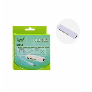 Adaptador Conversor Tipo C C 3.1 para RJ45 AU-012 - Altomex