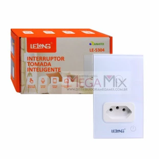 Interruptor (1 Botão) Tomada Inteligente LE-5304 - Lelong