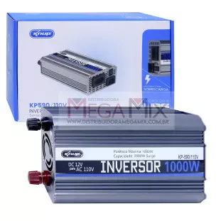 Inversor de Potência 12.5Vdc 110V 1000W KP-590 - Knup