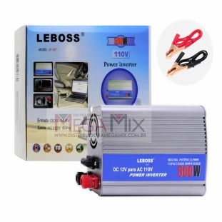Inversor de Potência 500W - 110V - 12V LB-507