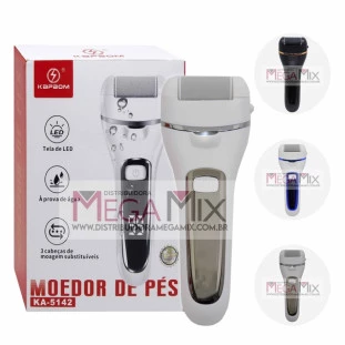 Lixador de Pé Recarregável KA-5142 - Kapbom