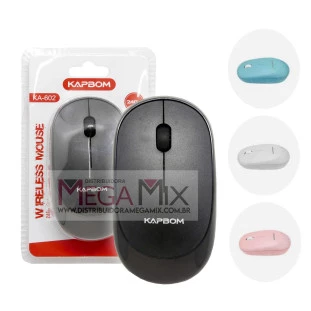Mouse sem fio 1600DPI 2.4Ghz KA-602 - Kapbom