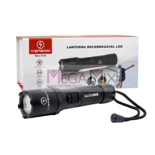 Lanterna de LED Recarregável KA-L1315 - Kapbom