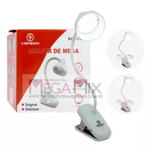 Luminária de Mesa Articulada KA-T1707 - Kapbom