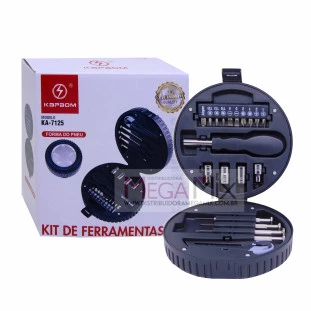 Kit de Ferramentas 20 Peças KA-7125 - Kapbom